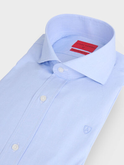 CAMISA ERIK FIL A FIL AZUL