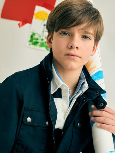 CORTAVIENTOS PHIL KIDS AZUL MARINO