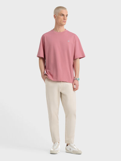 CAMISETA OVERSIZE ROSA