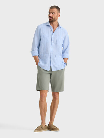 CUBANA LINO MIL RAYAS CELESTE