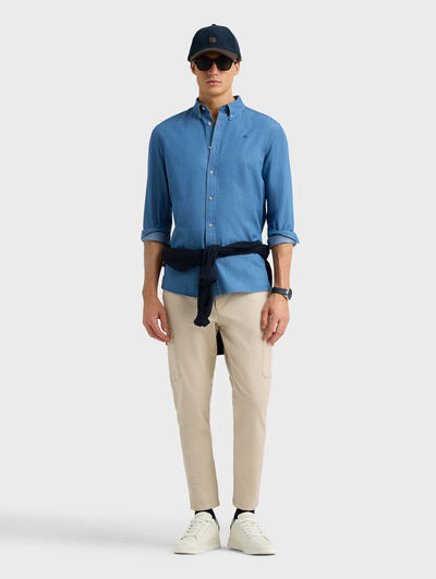 CAMISA DENIM BUTTON DOWN