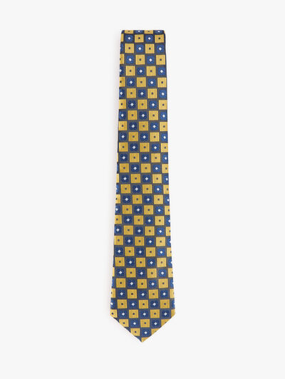 CORBATA JACQUARD MF AMARILLO