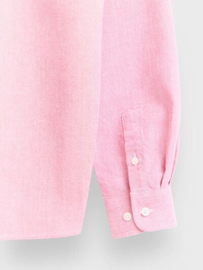 CAMISA OXFORD SOLID KIDS ROJO