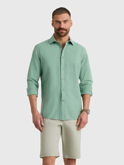 CAMISA LINO GD VERDE