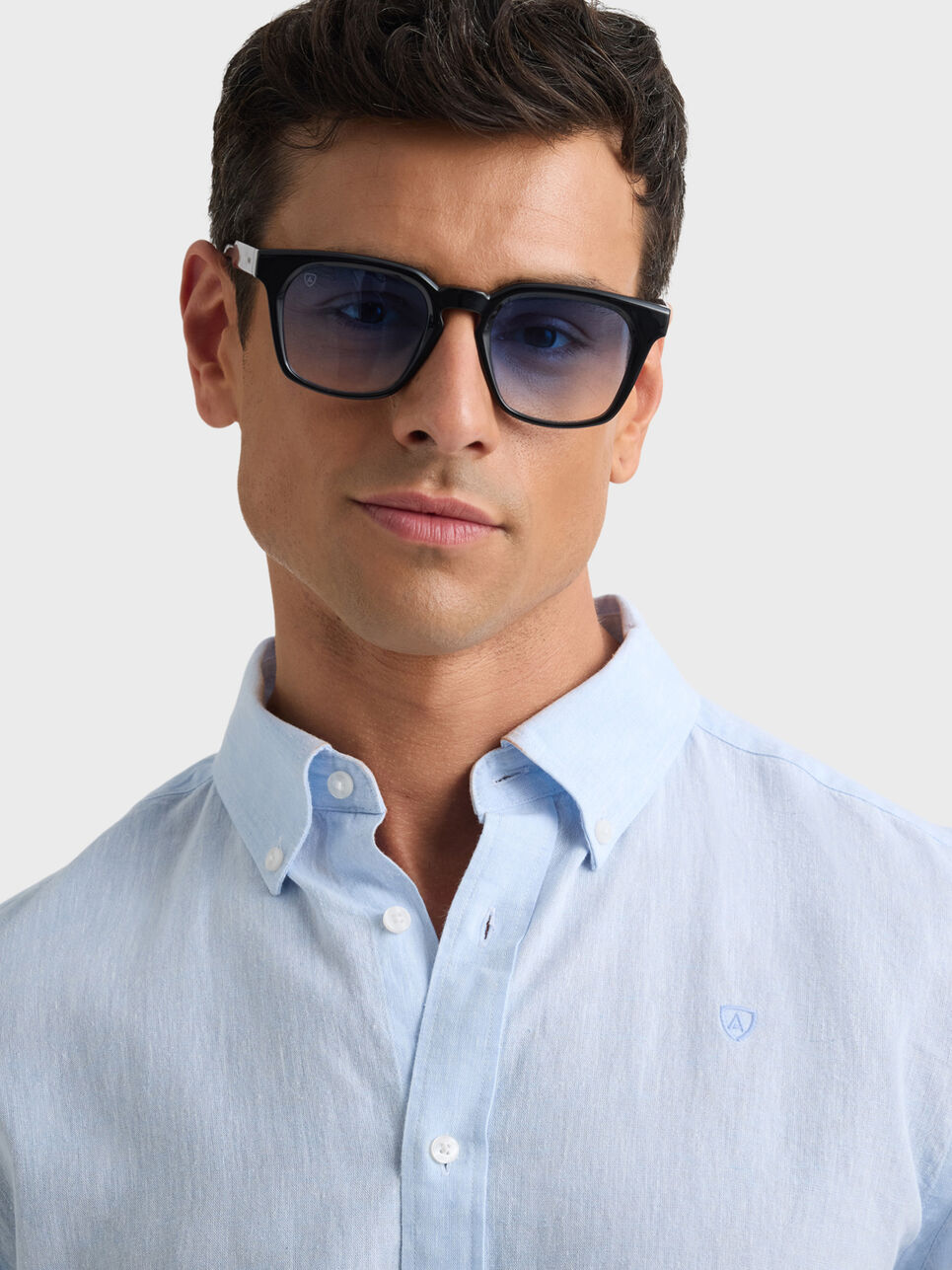 CAMISA LINO C.BOTON