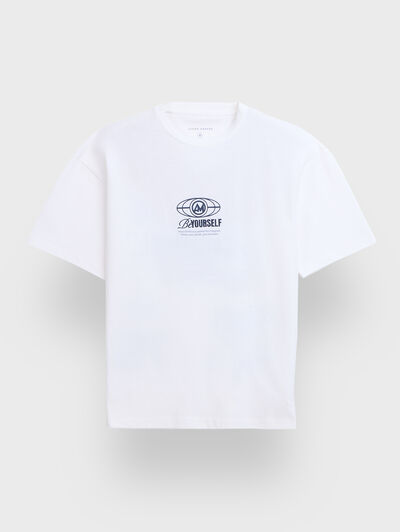 CAMISETA MAGNET BLANCO