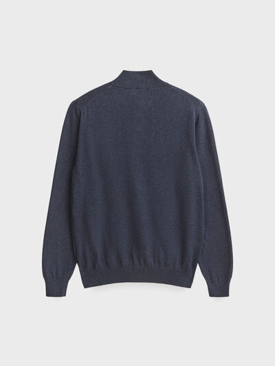 JERSEY BUTTON COLLAR