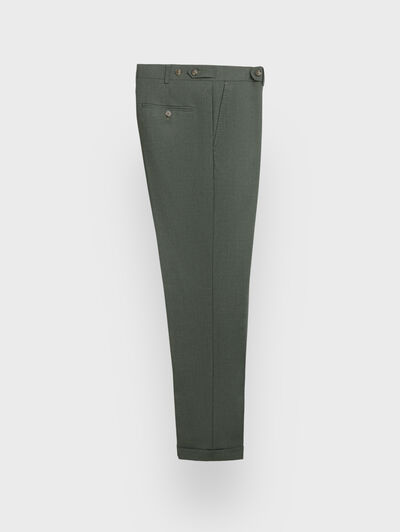PANTALON NAPOLI TROPICAL VERDE