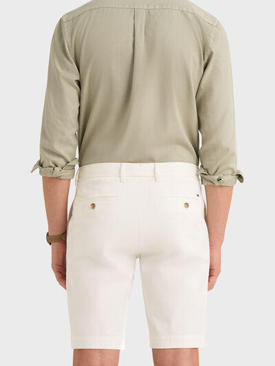 BERMUDA BASICA BLANCO