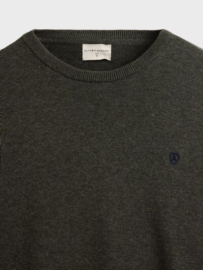 JERSEY ROUND NECK BASIC VERDE