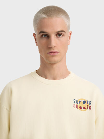 SUDADERA SUMMER BEIGE