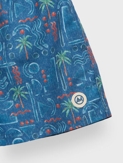 BA&Ntilde;ADOR PALM KIDS AZUL