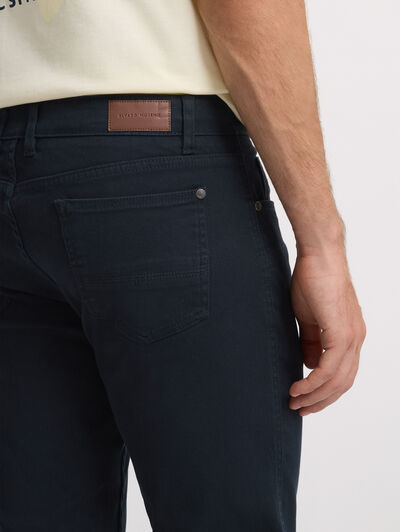 PANTALON MICRO 5PKT AZUL MARINO