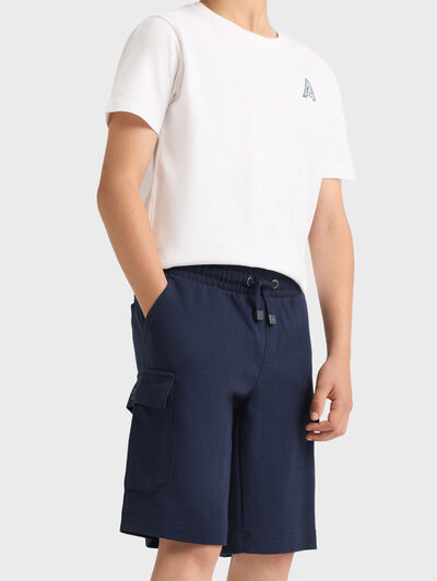 BERMUDA CARGO PUNTO KIDS AZUL MARINO