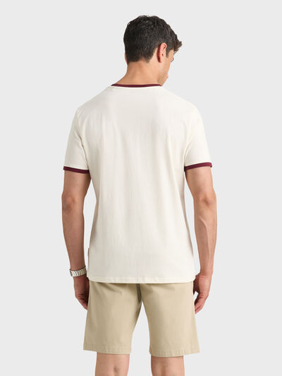CAMISETA TRIM CRUDO