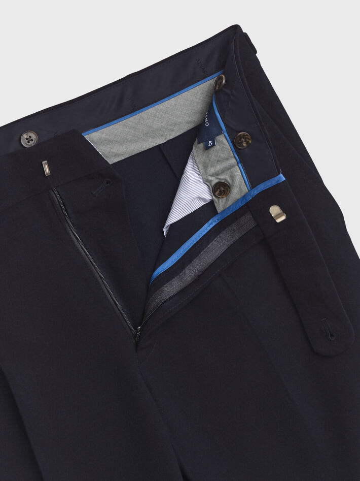 PANTALON CLASSIC TWILL AZUL MARINO