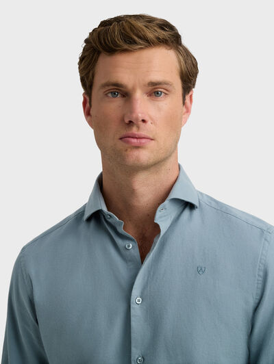 CAMISA TWILL PEACH