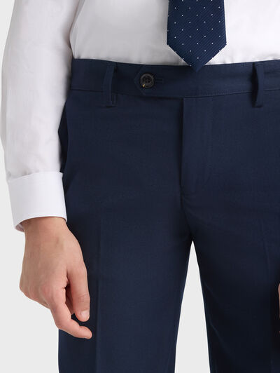 PANTALON VESTIR KIDS AZUL MARINO