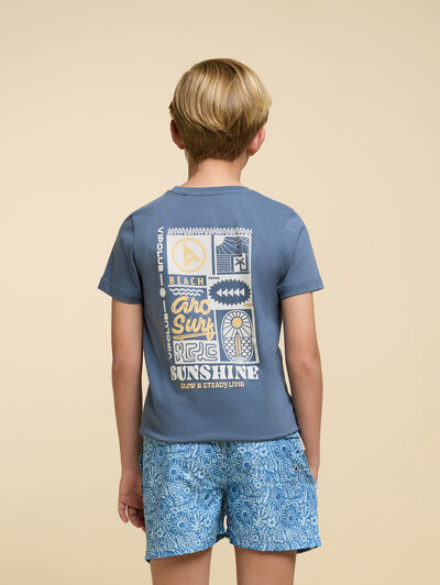 CAMISETA VIPCLUB KIDS AZUL MARINO