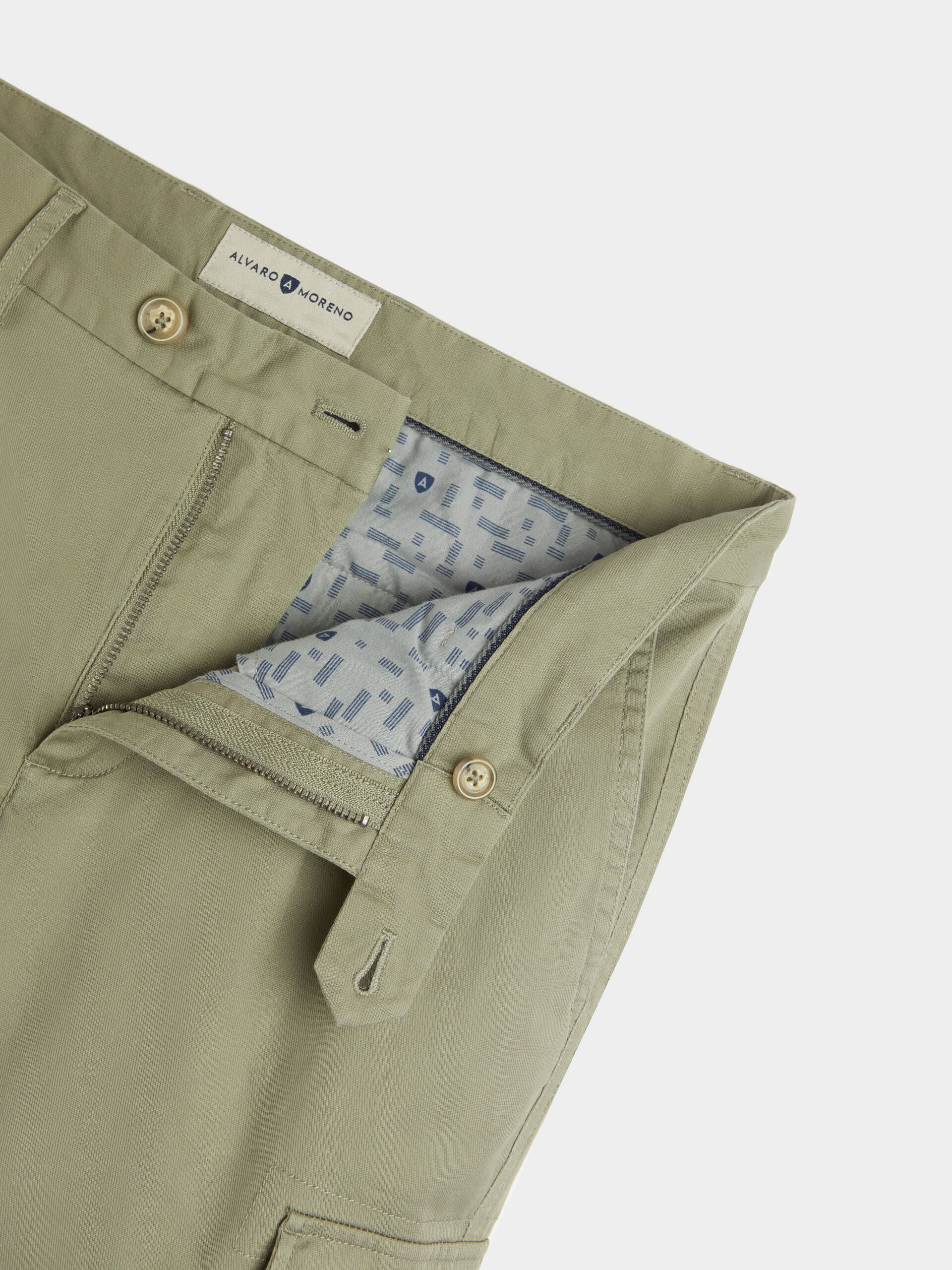 PANTALON CARGO VERDE