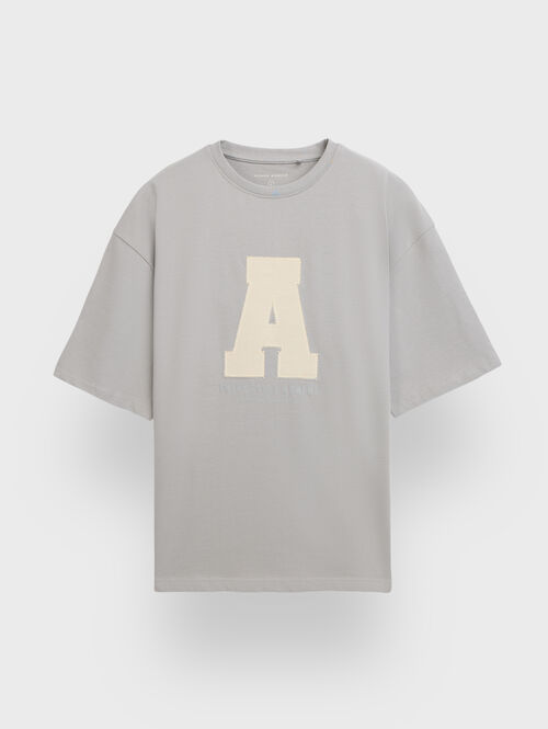 CAMISETA MOMENTUM GRIS