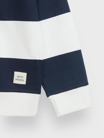 SUDADERA POLO BLANCO