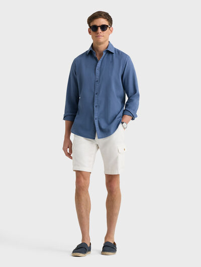 BERMUDA TINTADA CARGO CRUDO