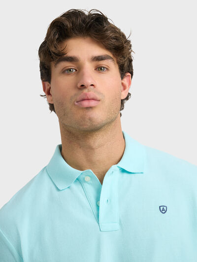 POLO BASIC VERDE AGUA