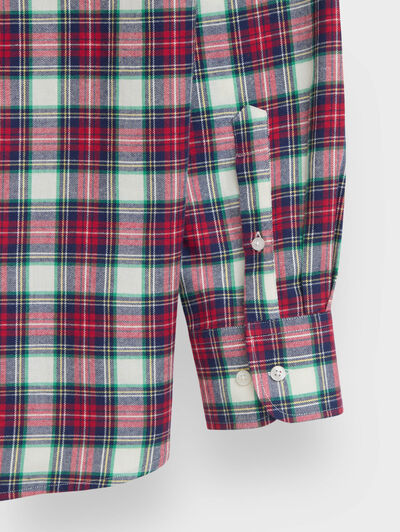 CAMISA TARTAN CHECKS ROJO