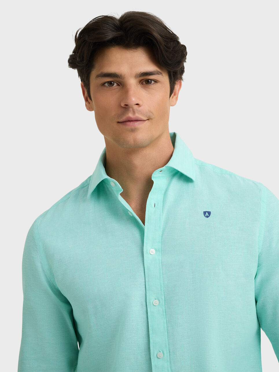 CAMISA LINO CHAMBRAY