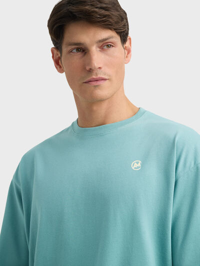 CAMISETA CASUAL AZUL