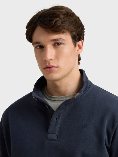 SUDADERA WANDER AZUL MARINO