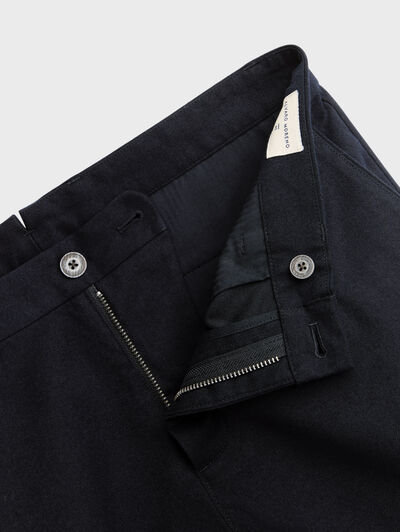 PANTALON CARGO FRANELA AZUL MARINO