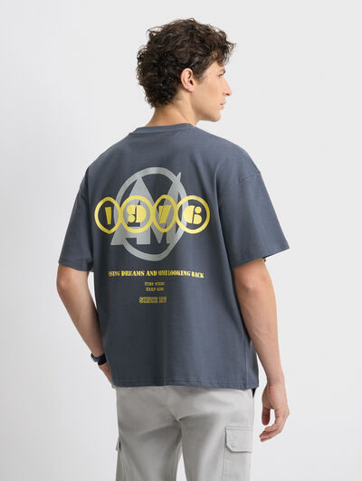 CAMISETA DREAMS AZUL MARINO