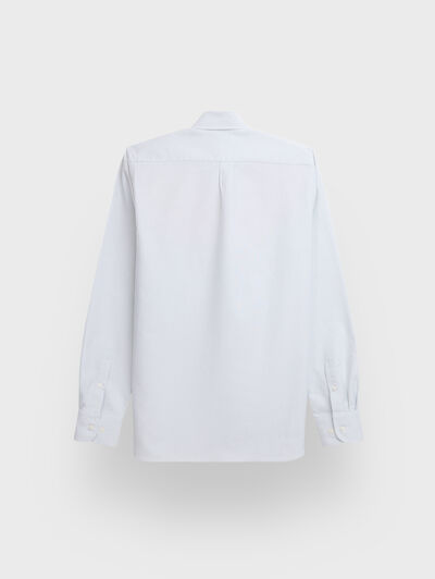 CAMISA OXFORD MIL RAYAS AZUL