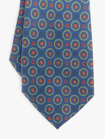CORBATA PRINTED AZUL