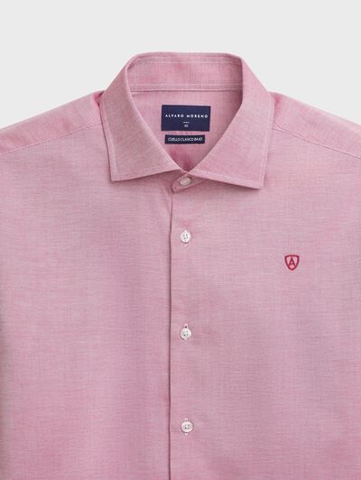 CAMISA MISTER P.POINT BURDEOS