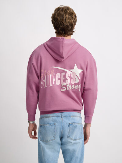 SUDADERA STRONG ROSA
