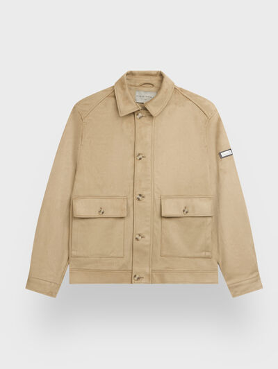 CAZADORA ERICK BEIGE
