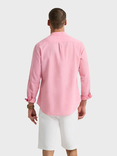 POLERA LINO MAO CORAL