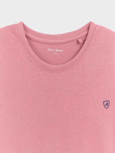 CAMISETA BASICA KIDS VIOLETA