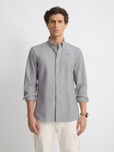 CAMISA OXFORD SOLID VERDE