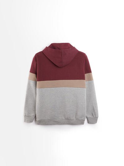 SUDADERA TRICOLOR