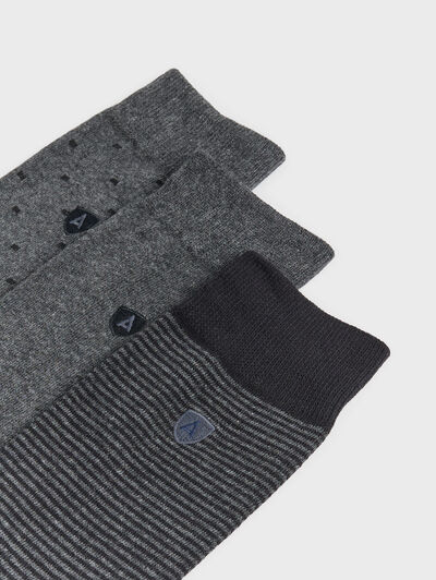 CALCETINES SET GRIS