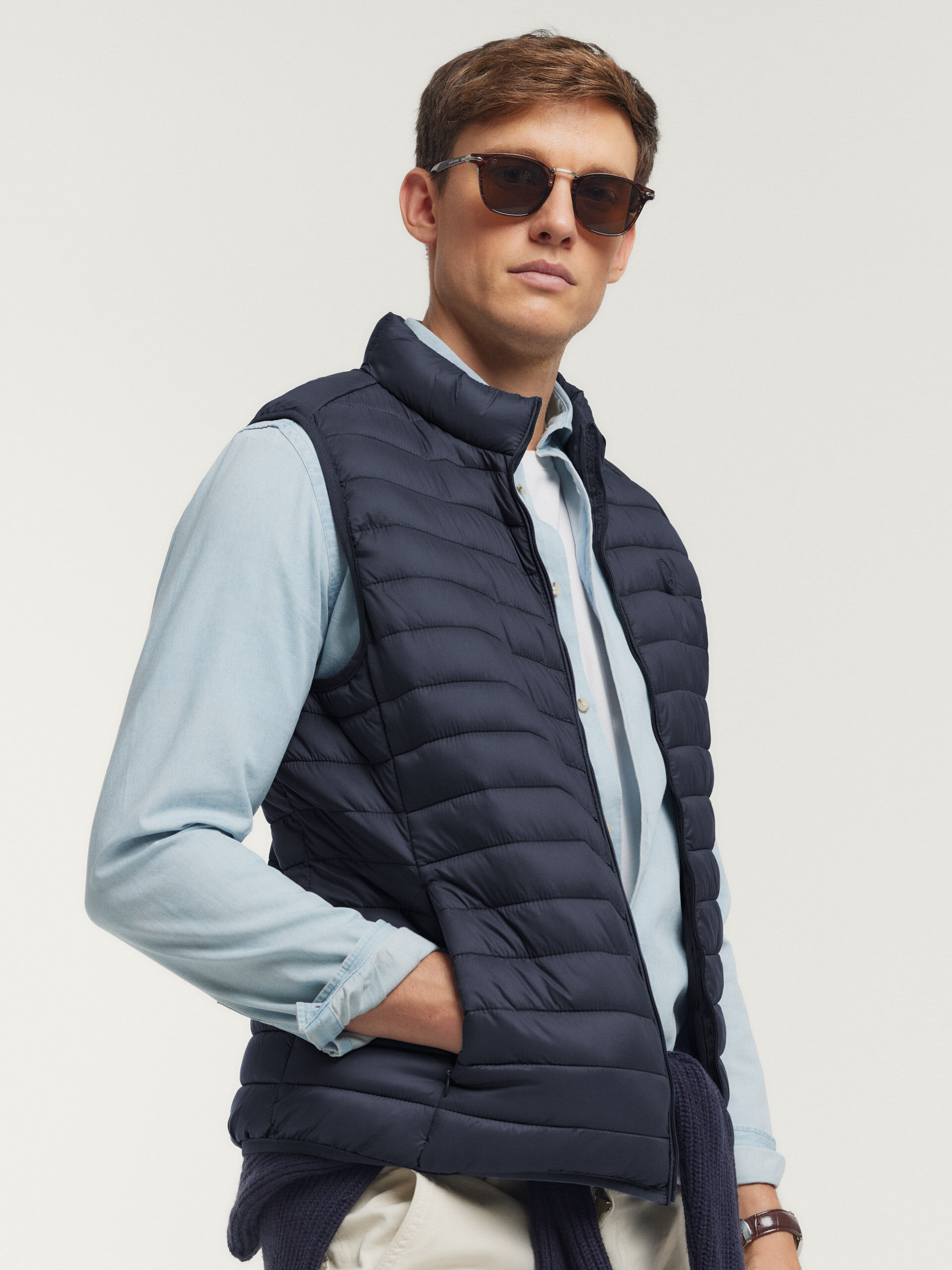 CHALECO NIRO AZUL MARINO