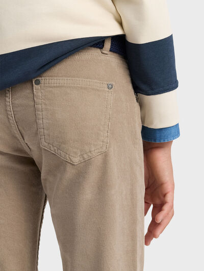 PANTALON MICROPANA KIDS BEIGE