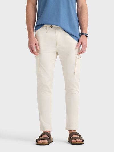 PANTALON CARGO CRUDO