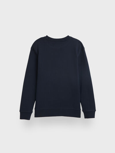 SUDADERA PLAYERS KIDS AZUL MARINO