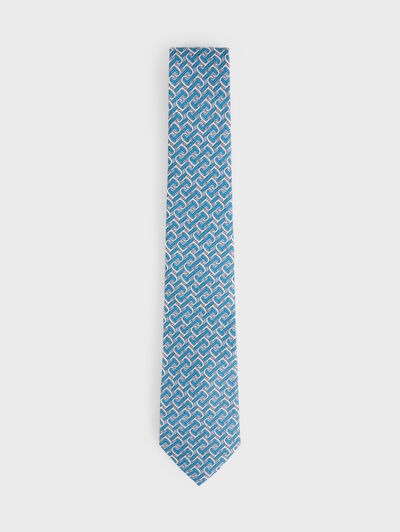 CORBATA PRINTED AZUL
