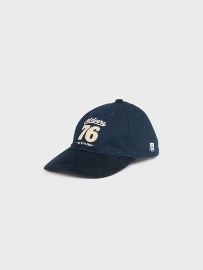GORRA OUTDOOR KIDS AZUL MARINO